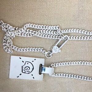 Gucci silver hecklace necklace